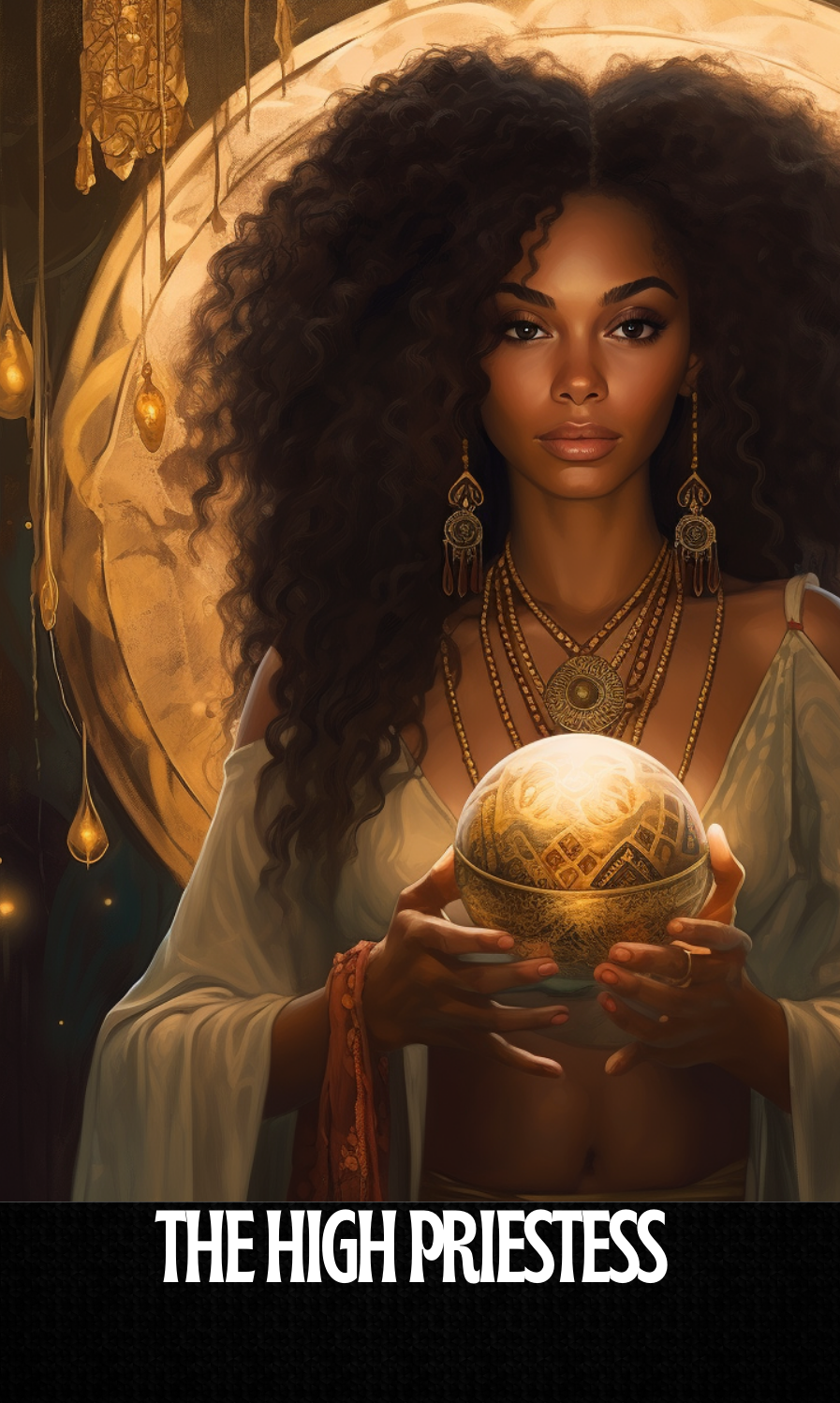 Weekly tarot card artwork